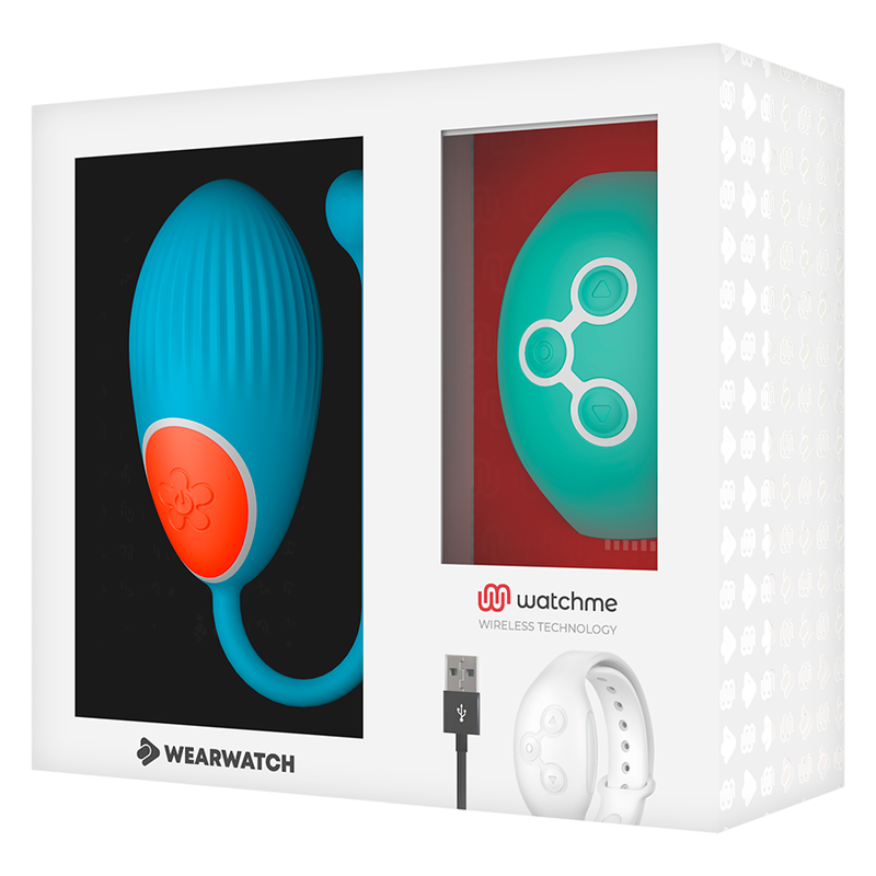 Wearwatch-Watchme Technology Uovo Vibratore con Telecomando-Blu 3 Wearwatch-Watchme Technology Uovo Vibratore con Telecomando-Blu · Vibratori (imaginea 3)