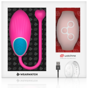 Wearwatch-Watchme Technology Egg con telecomando-Rosa · Vibratori (immagine 3)