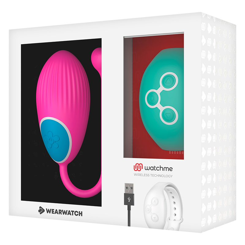 Wearwatch-Watchme Tecnologia Uovo Vibratore con Telecomando-Fucsia 3 Wearwatch-Watchme Tecnologia Uovo Vibratore con Telecomando-Fucsia · Vibratori (imaginea 3)