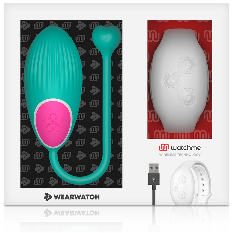 Wearwatch-Egg con Telecomando Watchme Seawater/Snow-Silicone, 7 · Vibratori (immagine 5)