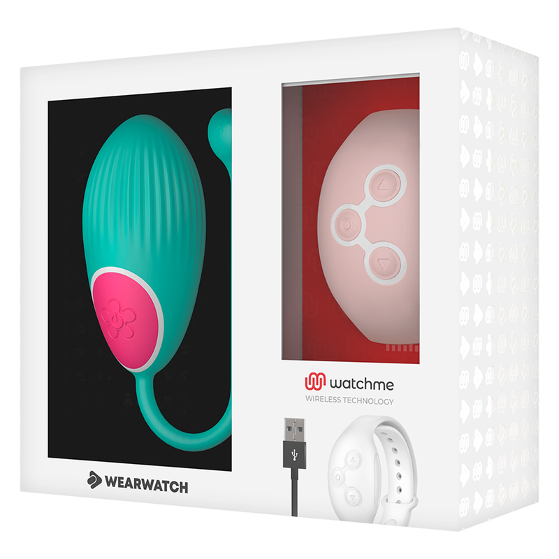 Wearwatch-Watchme Technology Uovo Vibratore con Telecomando, Mare · Vibratori (imaginea 6)