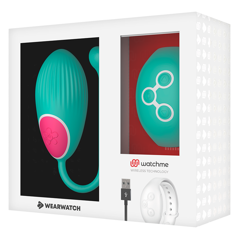Wearwatch-Egg con telecomando Watchme Seawater-Silicone, 7 velocità 4 Wearwatch-Egg con telecomando Watchme Seawater-Silicone, 7 velocità · Vibratori (imaginea 4)