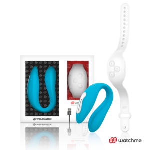 Wearwatch-Watchme Vibratore Tecnologia Dual Indigo/Snow-Silicone 176 Wearwatch-Watchme Vibratore Tecnologia Dual Indigo/Snow-Silicone