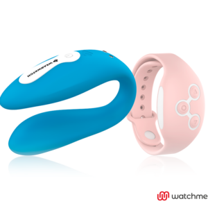 Wearwatch-Watchme Dual Technology Vibrator Indigo/Pink-Silicone · Vibratori (imaginea 5)