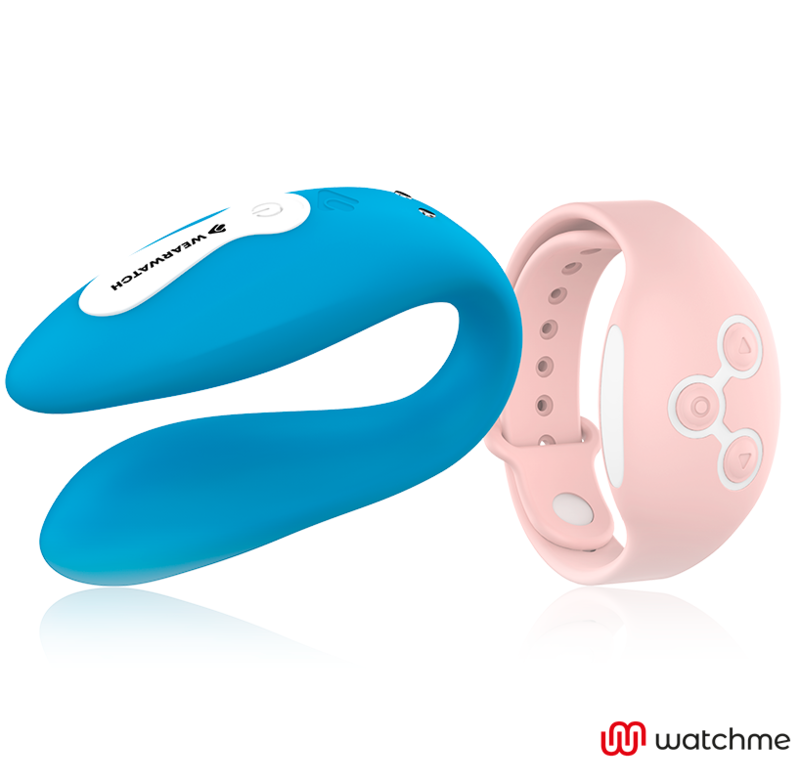 Wearwatch-Watchme Dual Technology Vibrator Indigo/Pink-Silicone · Vibratori (imaginea 5)