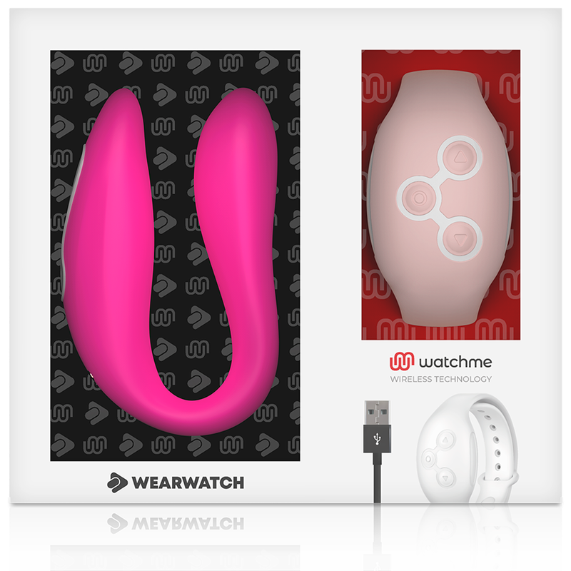 Wearwatch-Watchme Dual Technology Vibratore Fucsia/Pink-7 velocità · Vibratori (immagine 6)