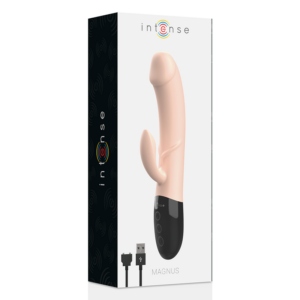 Intense-Doppio vibratore Magnus ricaricabile in silicone · Vibratori (imaginea 5)