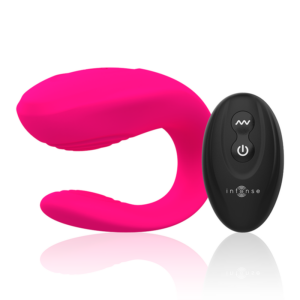 Intense Remote Control-Bruno Partner Piacere Doppio Silicone · Giocattoli per coppie (immagine 4)