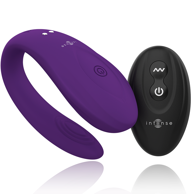 Intense Remote Control-Bruno Partner Piacere Doppio Silicone · Giocattoli per coppie (immagine 6)