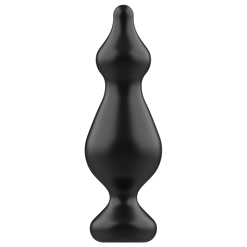 Addicted Toys-Plug anale 13.6 cm Nero-Silicone · Accessori BDSM (immagine 3)