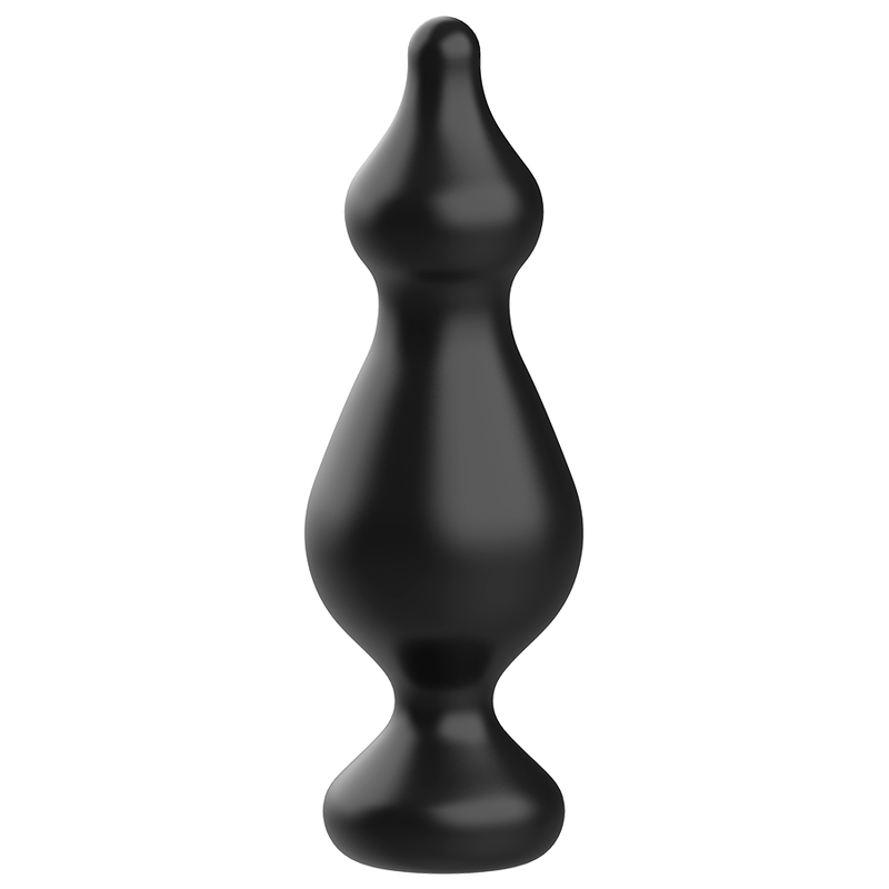Addicted Toys-Plug anale 13.6 cm Nero-Silicone