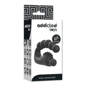 Addicted Toys-Massaggiatore Prostatico Anale con Vibrazioni-Silicone · Giocattoli anali (imaginea 4)