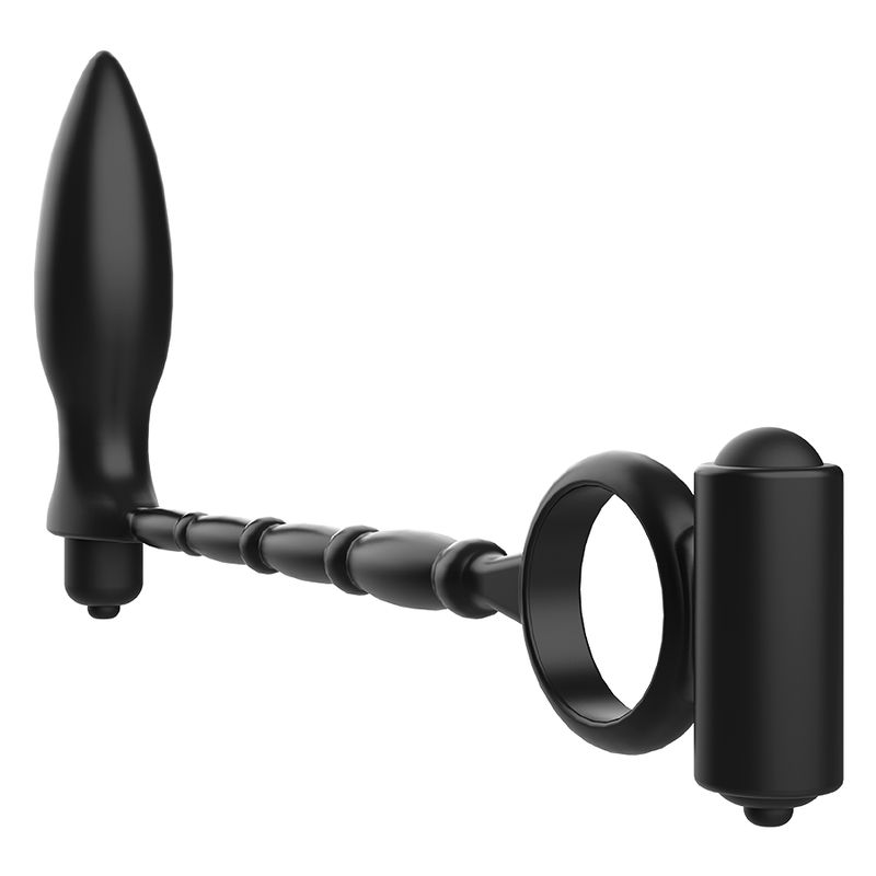 Addicted Toys-Plug anale con anello vibratore-silicone, impermeabile 5 Addicted Toys-Plug anale con anello vibratore-silicone, impermeabile · Accessori BDSM (imaginea 5)