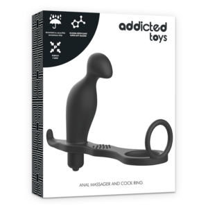 Addicted Toys-Plug anale con Anello di Silicone Nero 12 cm-Waterproof 11 Addicted Toys-Plug anale con Anello di Silicone Nero 12 cm-Waterproof · Accessori BDSM (imaginea 4)