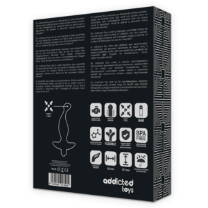 Addicted Toys-Massaggiatore anale con vibrazioni nere Modello 1-Silicone 10 Addicted Toys-Massaggiatore anale con vibrazioni nere Modello 1-Silicone · Giocattoli anali (immagine 3)