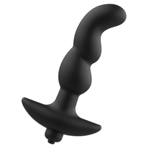Addicted Toys-Massaggiatore anale a vibrazione Nera Modello 2-Silicone · Giocattoli anali (imaginea 2)