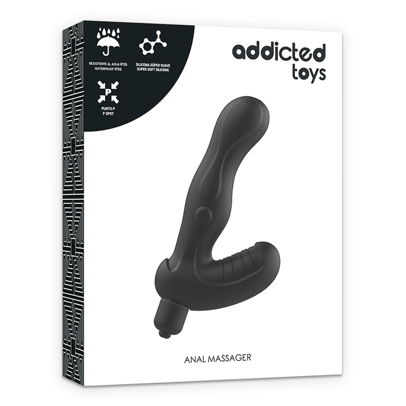 Addicted Toys-P-spot Vibe Stimolatore Prostatico Anale in Silicone 4 Addicted Toys-P-spot Vibe Stimolatore Prostatico Anale in Silicone · Giocattoli anali (imaginea 4)