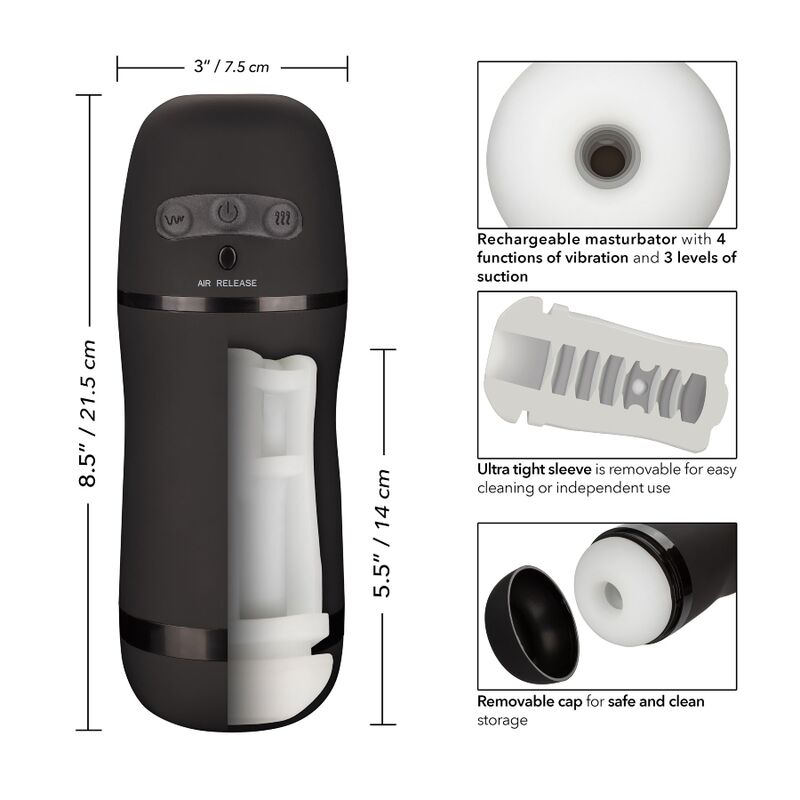 Calexotics-Optimum Power Masturbatore Vibrante · Masturbatori (immagine 8)