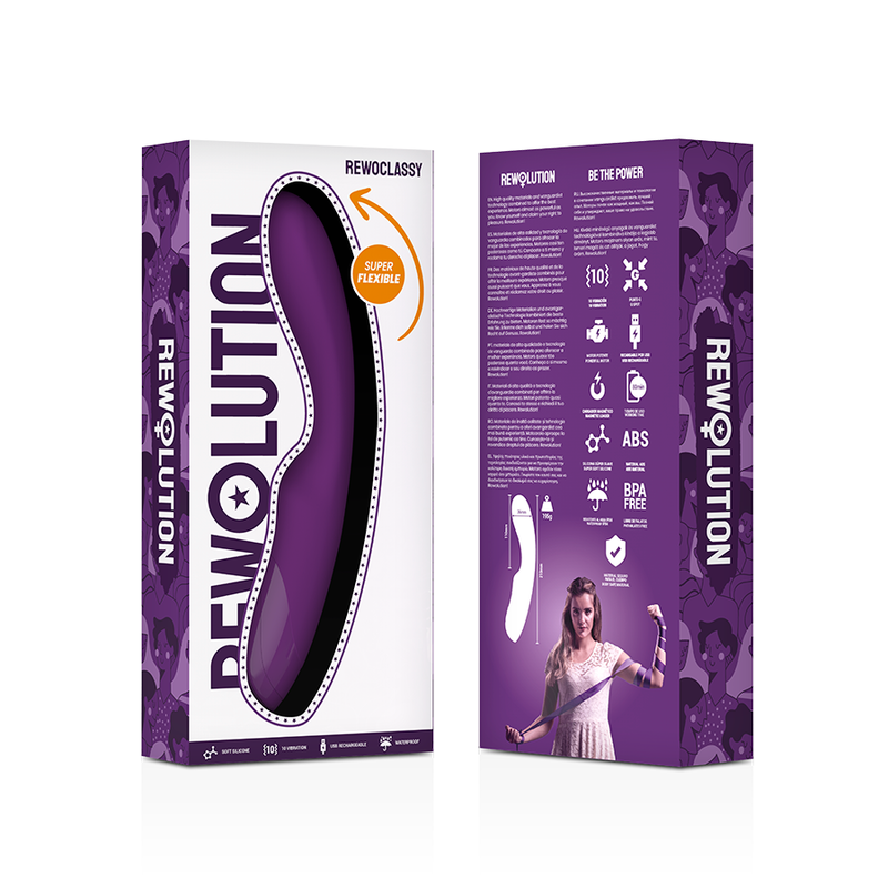 Rewolution-Rewoclassy Vibratore Flessibile Stimolatore G-spot 3 Rewolution-Rewoclassy Vibratore Flessibile Stimolatore G-spot · Vibratori (imaginea 4)