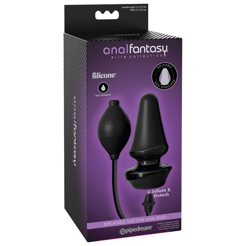 Anal Fantasy Elite Collection-Plug anale Gonfiabile-Silicio — PIPEDREAMS · Accessori BDSM (immagine 2)