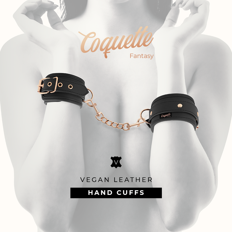 Coquette Fantasy-Fantasy Manette in Pelle Vegana 2 Coquette Fantasy-Fantasy Manette in Pelle Vegana — COQUETTE CHIC DESIRE · Bondage & Manette (imaginea 2)