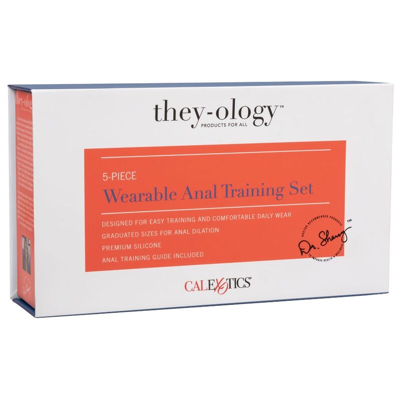 Calexotics-Set di allenamento anale indossabile, 5 pezzi-Silicone · Giocattoli anali (imaginea 7)