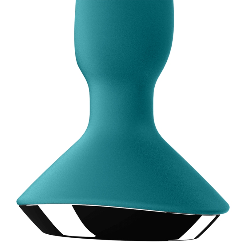 Satisfyer Connect-Plug-ilicious 1 Plug Vibratore Verde-Silicone · Accessori BDSM (immagine 3)