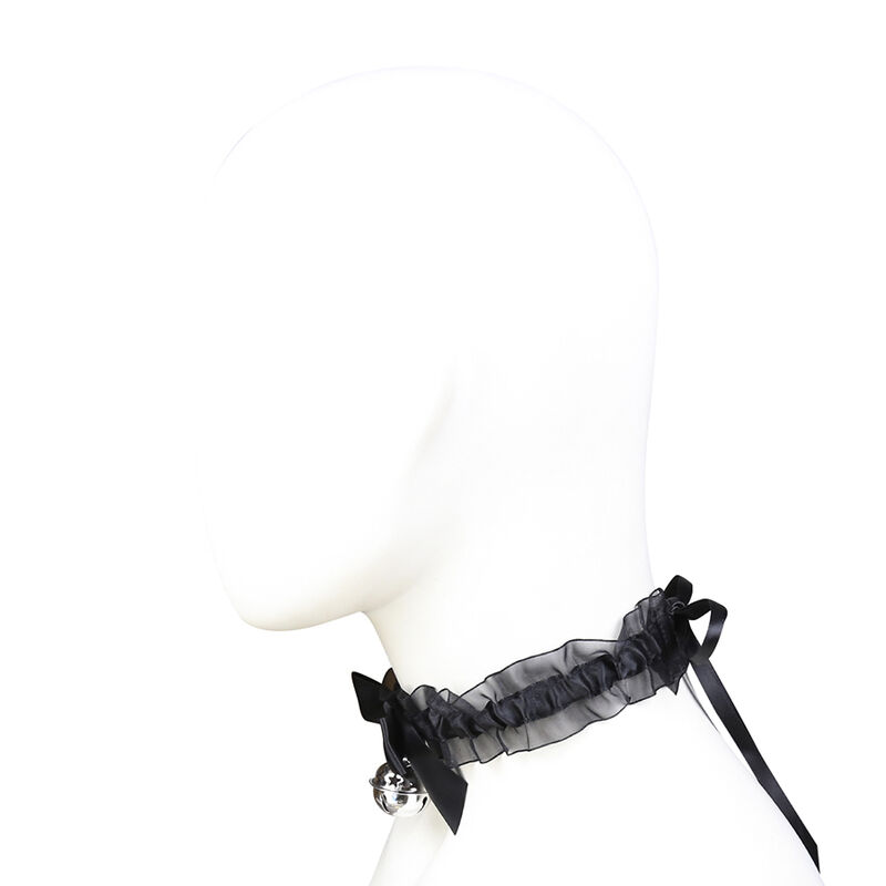 Ohmama Fetish-Collana di pizzo con campana 3 Ohmama Fetish-Collana di pizzo con campana · Accessori BDSM (imaginea 3)