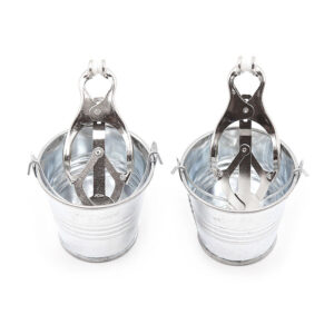 Ohmama Fetish-Morsetti fetish per capezzoli con coppe di metallo 10 Ohmama Fetish-Morsetti fetish per capezzoli con coppe di metallo · Accessori BDSM (imaginea 3)