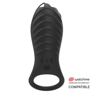 Brilly Glam-Alan Ring + Watchme Remote Control-Silicone, 10 velocità · Anelli & Guaine per pene (immagine 10)