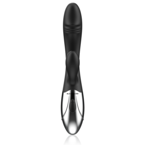 Black&silver-Kaleb Vibratore Stimolante-Silicone, 10 velocità — BLACK&SILVER · Vibratori (imaginea 4)