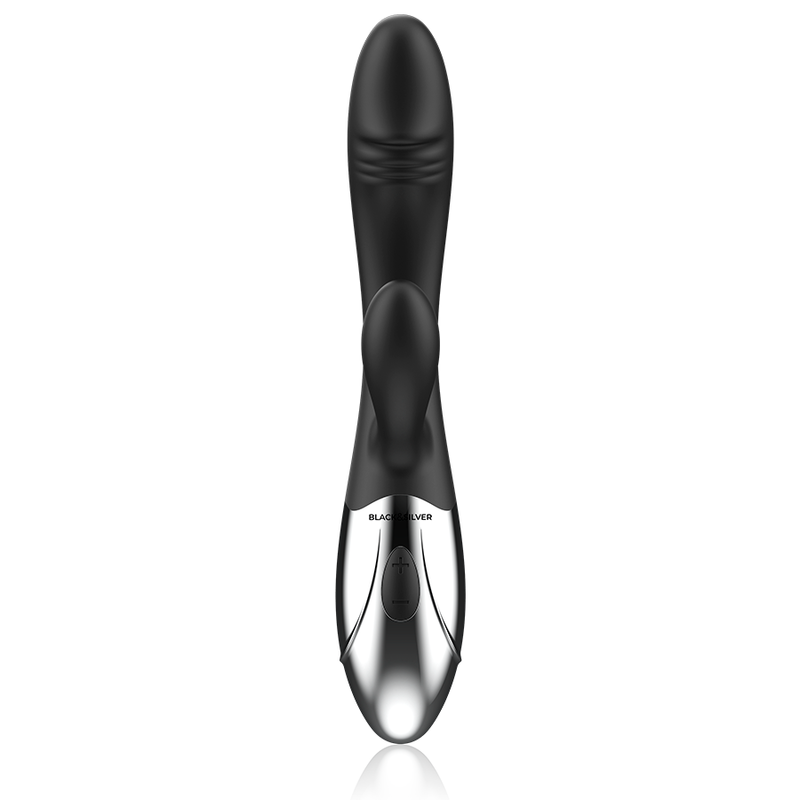 Black&silver-Kaleb Vibratore Stimolante-Silicone, 10 velocità — BLACK&SILVER · Vibratori (imaginea 4)