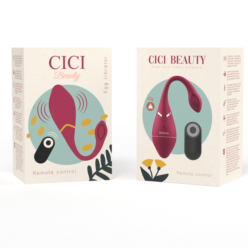 Cici Beauty-Uovo Vibratore Silicone Premium, Controllo 2 Cici Beauty-Uovo Vibratore Silicone Premium, Controllo · Giocattoli anali (imaginea 2)