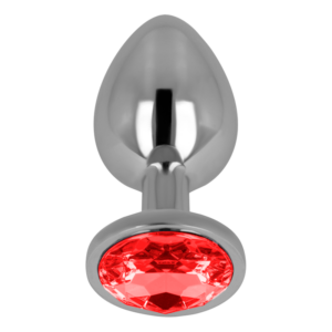 Ohmama-Plug anale con cristallo Rosso 8 cm di metallo 7 Ohmama-Plug anale con cristallo Rosso 8 cm di metallo · Accessori BDSM (imaginea 3)