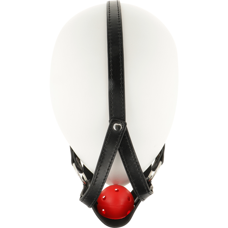 Ohmama Fetish-Imbracatura Testa a bocca aperta, Gag Respirable · Accessori BDSM (immagine 3)