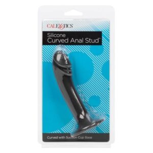 Calexotics-Plug anale Curvato-Silicio, Ventosa · Giocattoli anali (immagine 7)