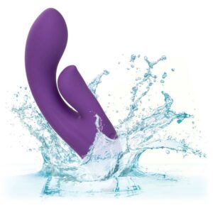 Calexotics-Stella Dual Pleaser Massager Viola 12 velocità · Vibratori (immagine 9)
