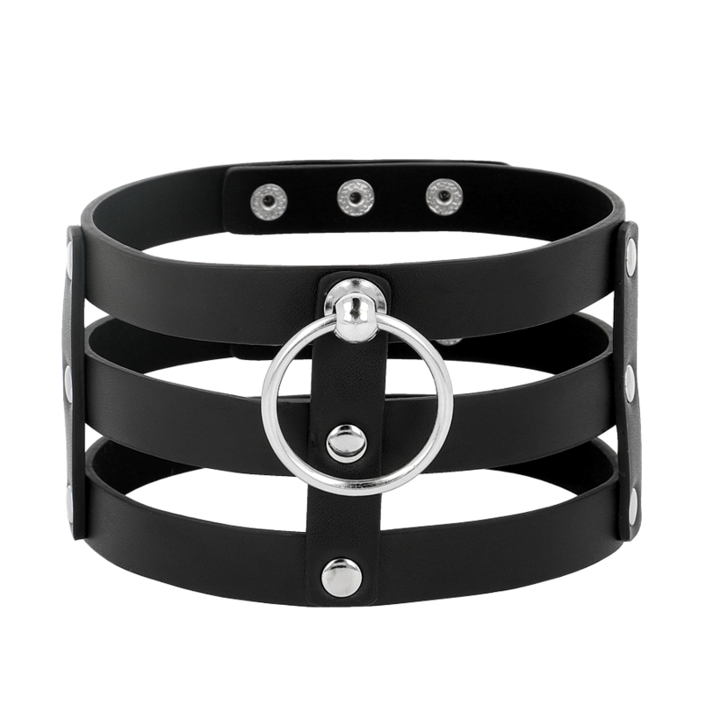 Coquette Accessories-Coquette Chic Desire Choker Pelle Vegana 3 Coquette Accessories-Coquette Chic Desire Choker Pelle Vegana · Bondage & Manette (imaginea 3)