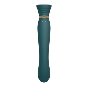 Zalo-Queen G-spot Pulsewave Vibe Verde-Silicon, 7 Trepte · Vibratoare (imaginea 2)