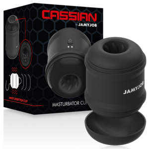 Jamyjob-Cassian Masturbatore Vibratore-3 velocità, Ricaricabile, USB · Masturbatori (immagine 3)
