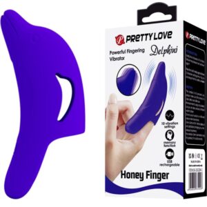 Fun Toys-Delphini Powerful Stimolatore di Dita-Silicone 38 Fun Toys-Delphini Powerful Stimolatore di Dita-Silicone — PRETTY LOVE · Vibratori (imaginea 18)