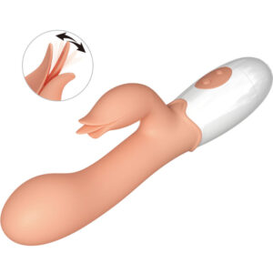 High Tech-Bloody Mary Vibratore con stimolatore del clitoride-TPR, 12 — PRETTY LOVE · Vibratori (imaginea 4)