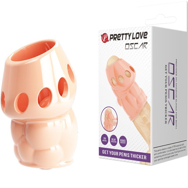 For Him-Oscar Addensante per il pene Aspetto Naturale-TPR 2 For Him-Oscar Addensante per il pene Aspetto Naturale-TPR — PRETTY LOVE · Anelli & Guaine per pene (imaginea 2)