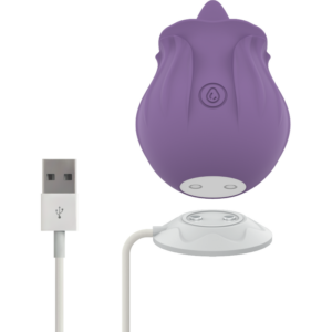 Intense Fun Toys-Viola Stimolatore Clitoride 10 Vibrazioni · Vibratori (imaginea 5)