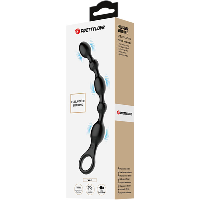 Anal Toys-Van Palline anali Silicone Ricaricabile, 10 9 Anal Toys-Van Palline anali Silicone Ricaricabile, 10 — PRETTY LOVE · Giocattoli anali (imaginea 9)