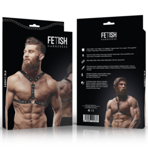 Fetish Submissive Attitude-Fetish Submissive Imbracatura Ecopiele Petto · Accessori BDSM (imaginea 5)