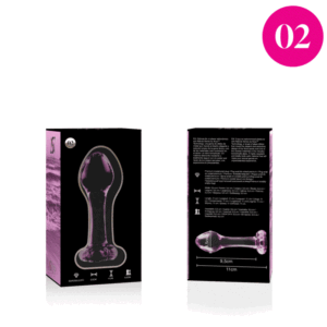Nebula Series by Ibiza-Modello 2 Plug anale in Vetro · Accessori BDSM (imaginea 4)