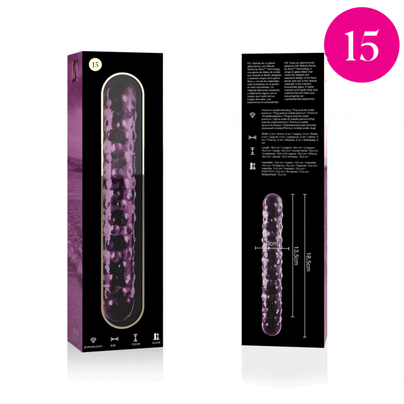 Nebula Series by Ibiza-Modello 15 Plug anale di Cristallo 27 Nebula Series by Ibiza-Modello 15 Plug anale di Cristallo · Dildo & Stimolatori (imaginea 3)
