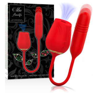 Mia-Amalfi Double Pleasure Suction + Up and Down-Silicone · Vibratori (imaginea 2)
