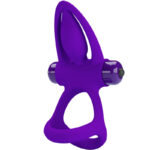 For Him-Anello Vibratore 10 Vibrazioni Viola Silicone-10 velocità — PRETTY LOVE · Anelli & Guaine per pene